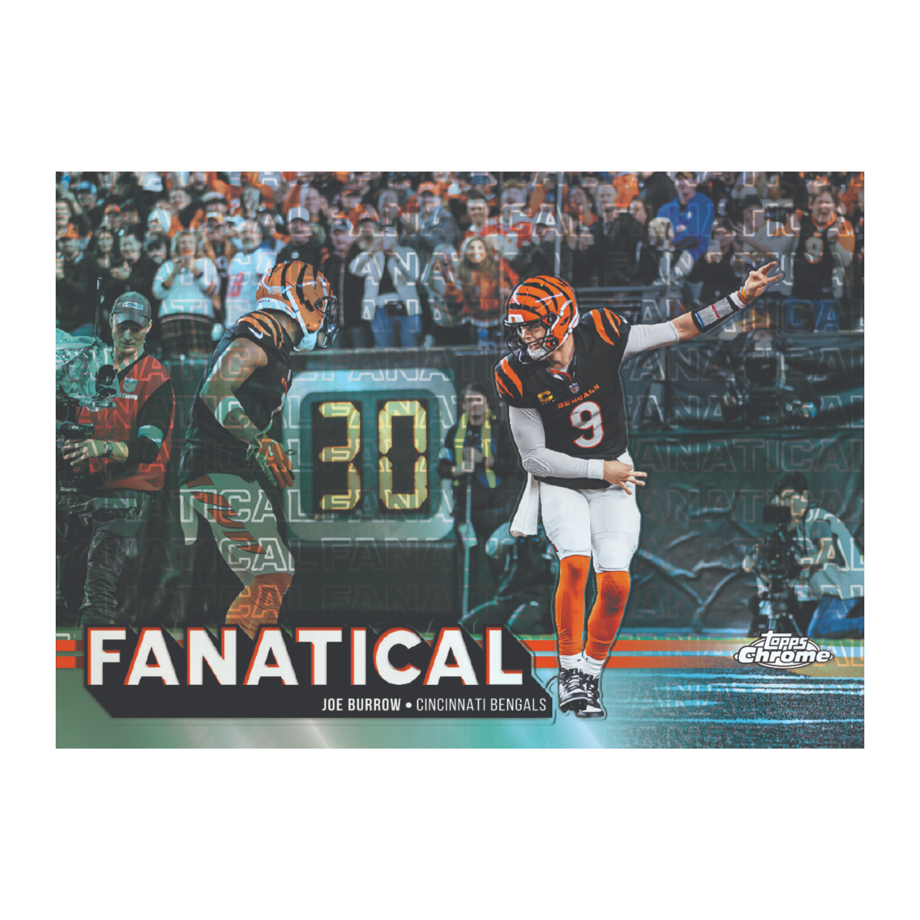 2025 Topps Chrome Football Jumbo Box
