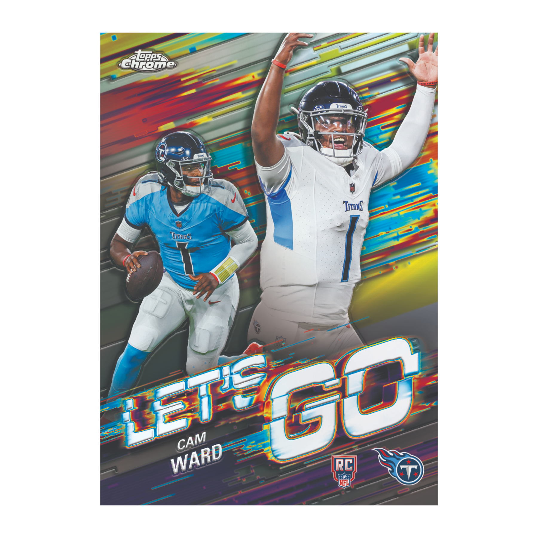 2025 Topps Chrome Football Hobby Box