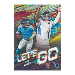2025 Topps Chrome Football Hobby Box