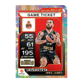 2025-26 Panini Contenders EuroLeague Basketball Hobby Mega Box