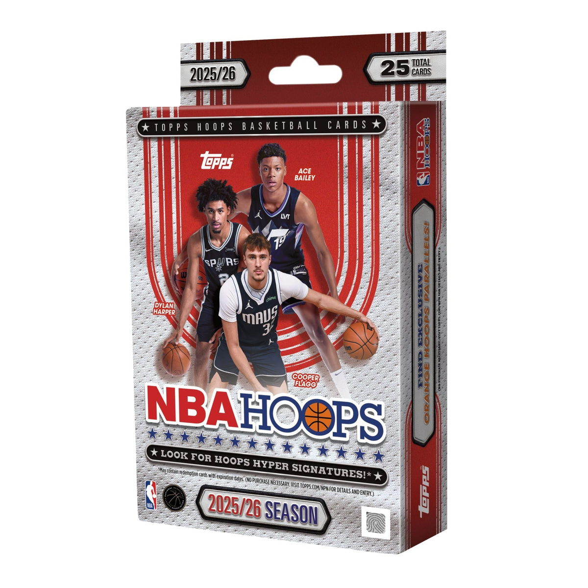 2025/26 Topps NBA Hoops Basketball Hanger Box