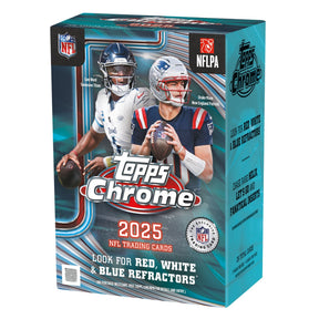 2025 Topps Chrome Football Blaster Box