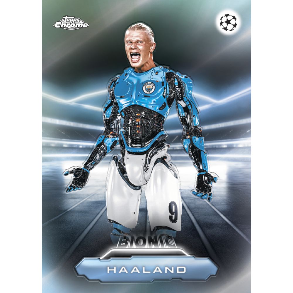 2025/26 Topps Chrome UEFA Club Competitions Soccer Mega Box