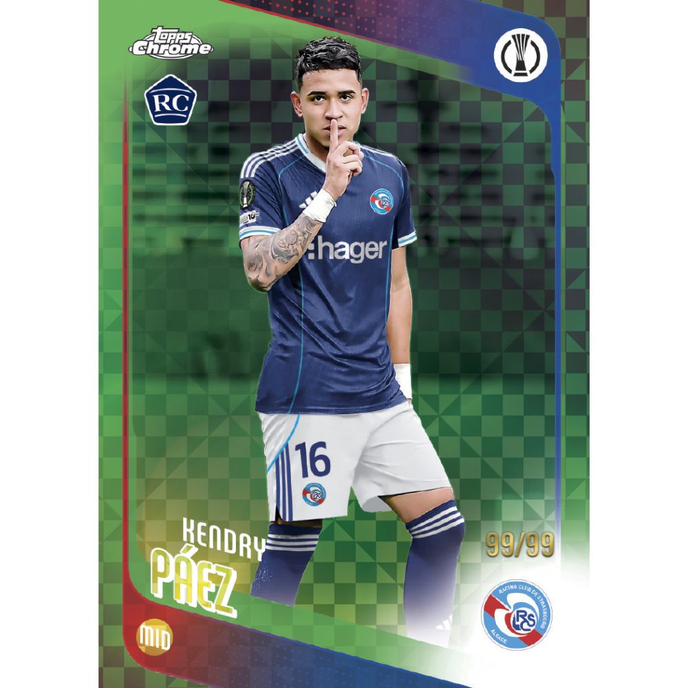 2025/26 Topps Chrome UEFA Club Competitions Soccer Hobby Box