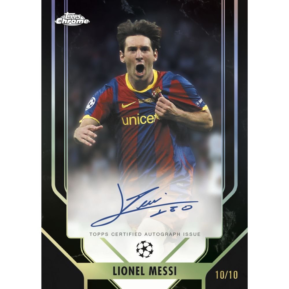 2025/26 Topps Chrome UEFA Club Competitions Soccer Delight Box
