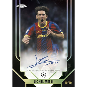2025/26 Topps Chrome UEFA Club Competitions Soccer Delight Box
