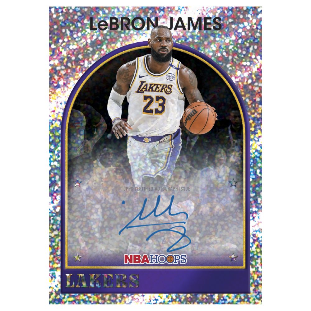 2025/26 Topps NBA Hoops Basketball Blaster Box