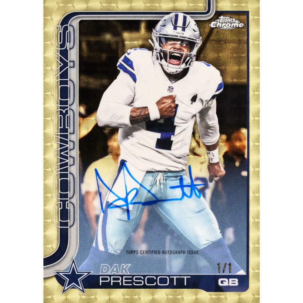 2025 Topps Chrome Football Hanger Box