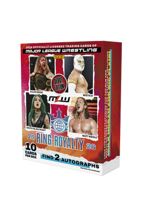 2026 Panini Major League Wrestling Ring Royalty Hobby Box