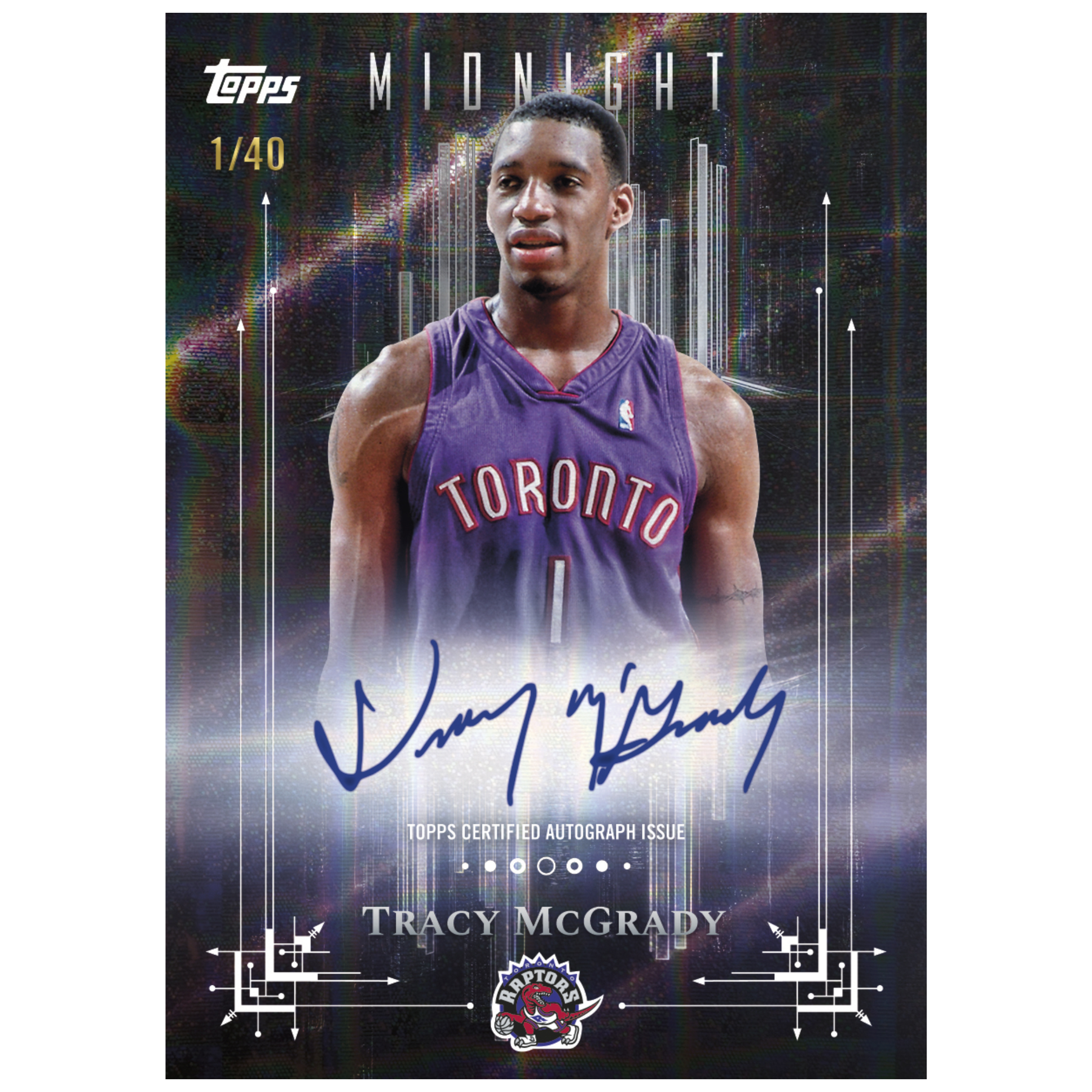 2025-26 Topps Midnight Basketball Hobby Box