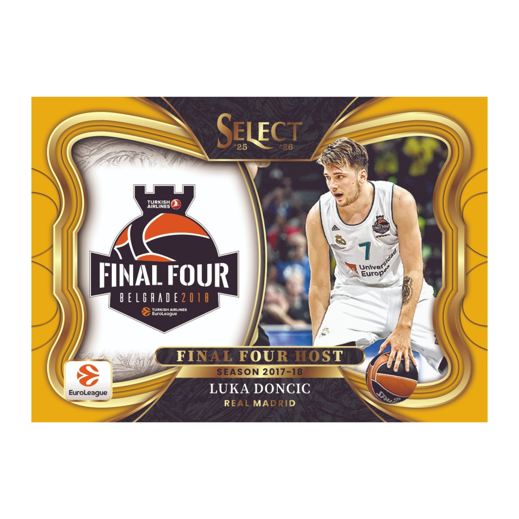 2025-26 Panini Select EuroLeague Basketball Hobby Box
