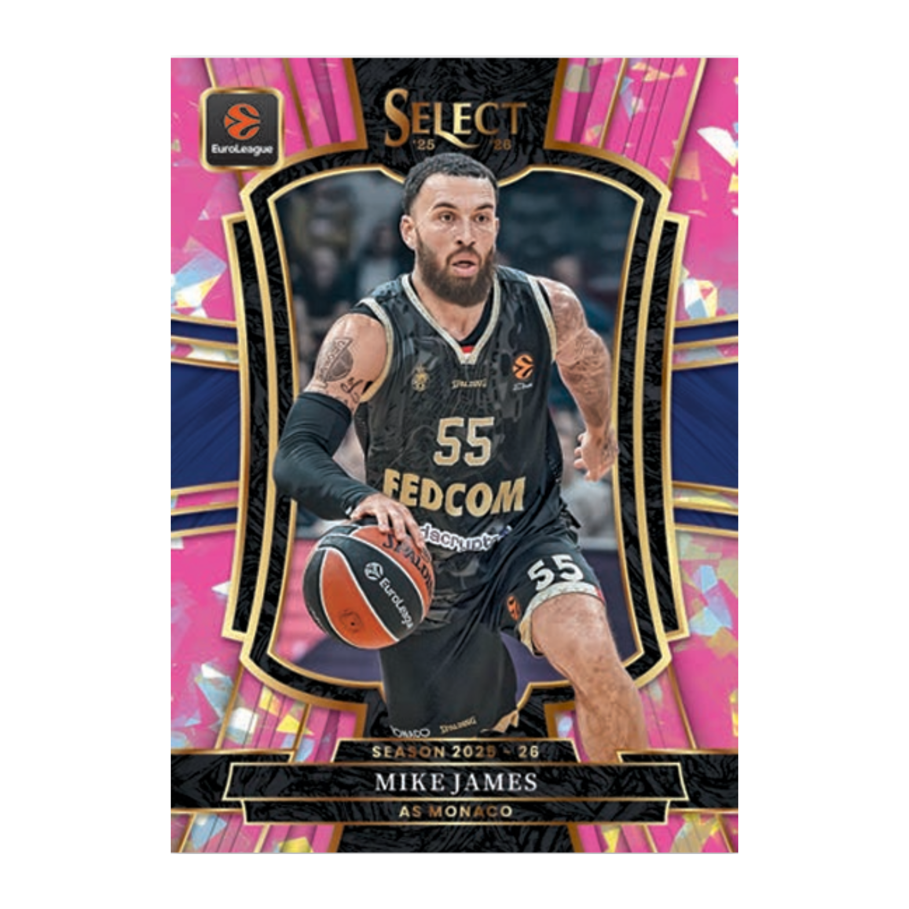 2025-26 Panini Select EuroLeague Basketball Hobby Mega Box