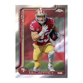 2025 Topps Chrome Football Jumbo Box