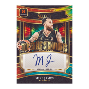 2025-26 Panini Select EuroLeague Basketball Hobby Box