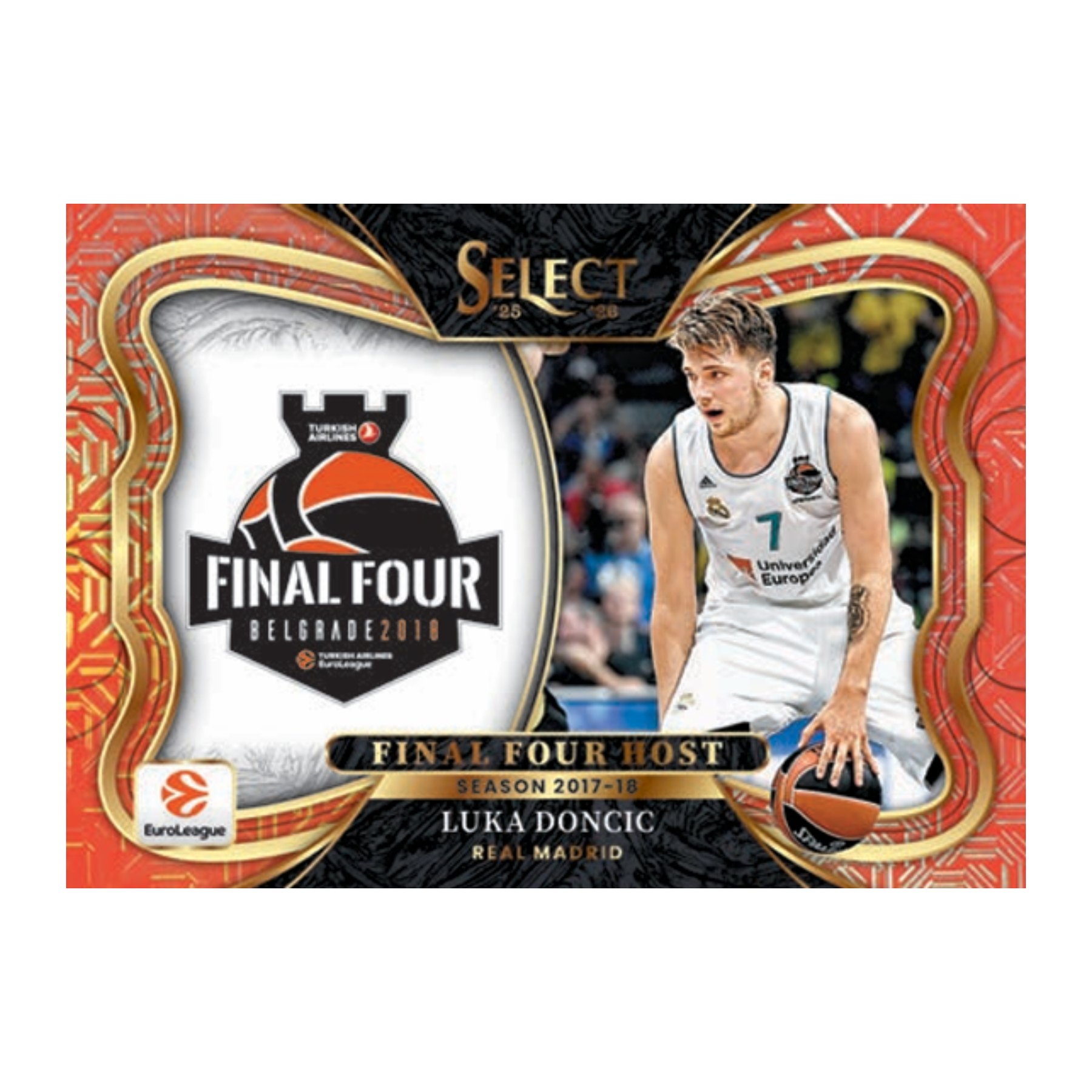 2025-26 Panini Select EuroLeague Basketball Hobby Mega Box
