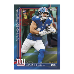 2025 Topps Chrome Football Jumbo Box