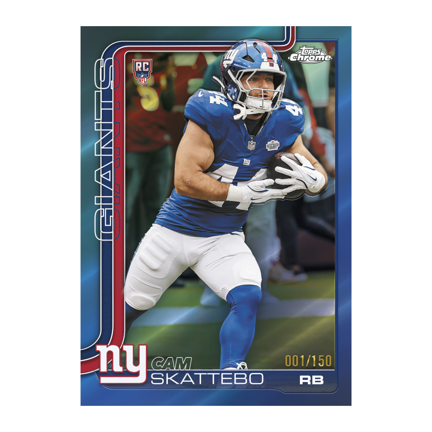2025 Topps Chrome Football Hobby Box