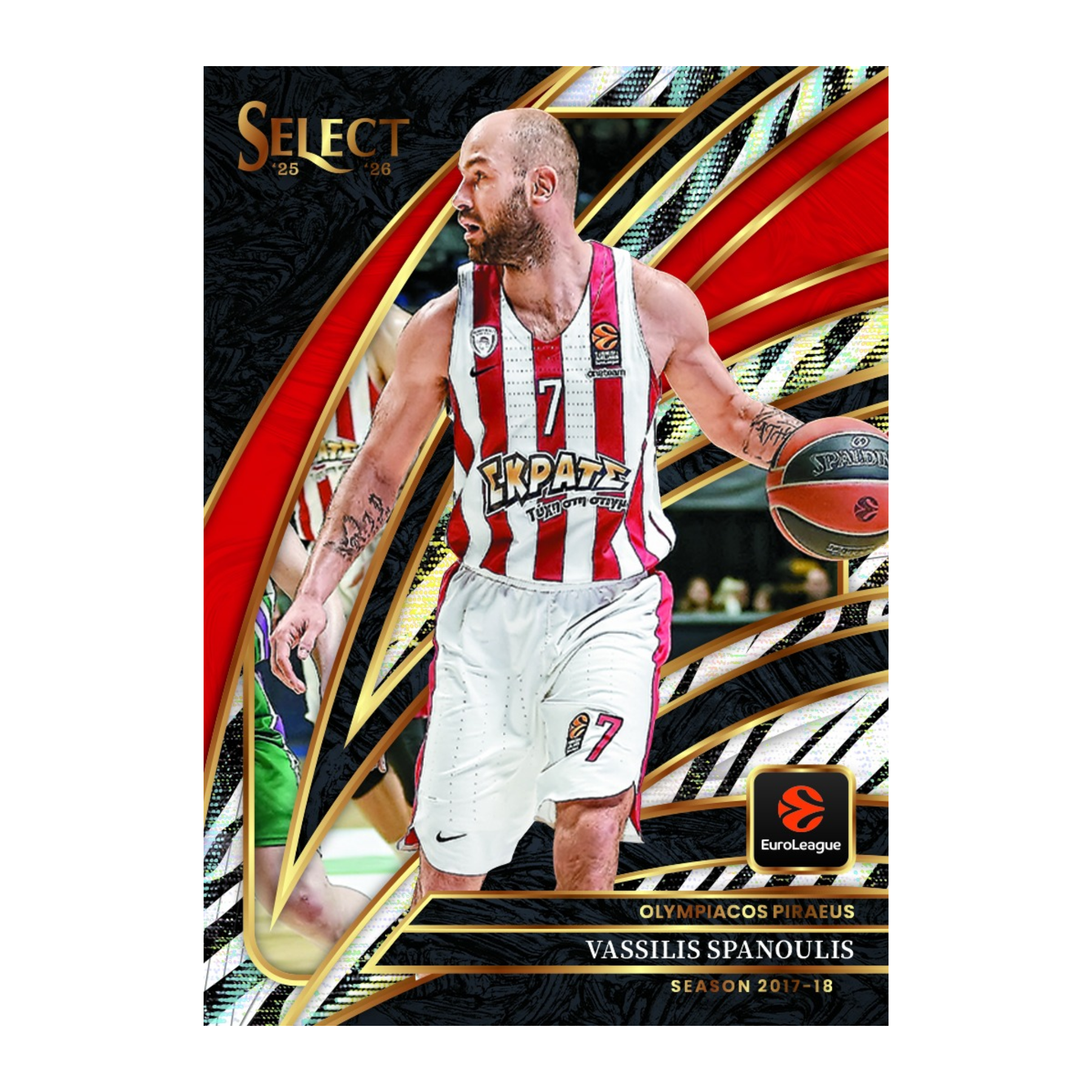 2025-26 Panini Select EuroLeague Basketball Hobby Box