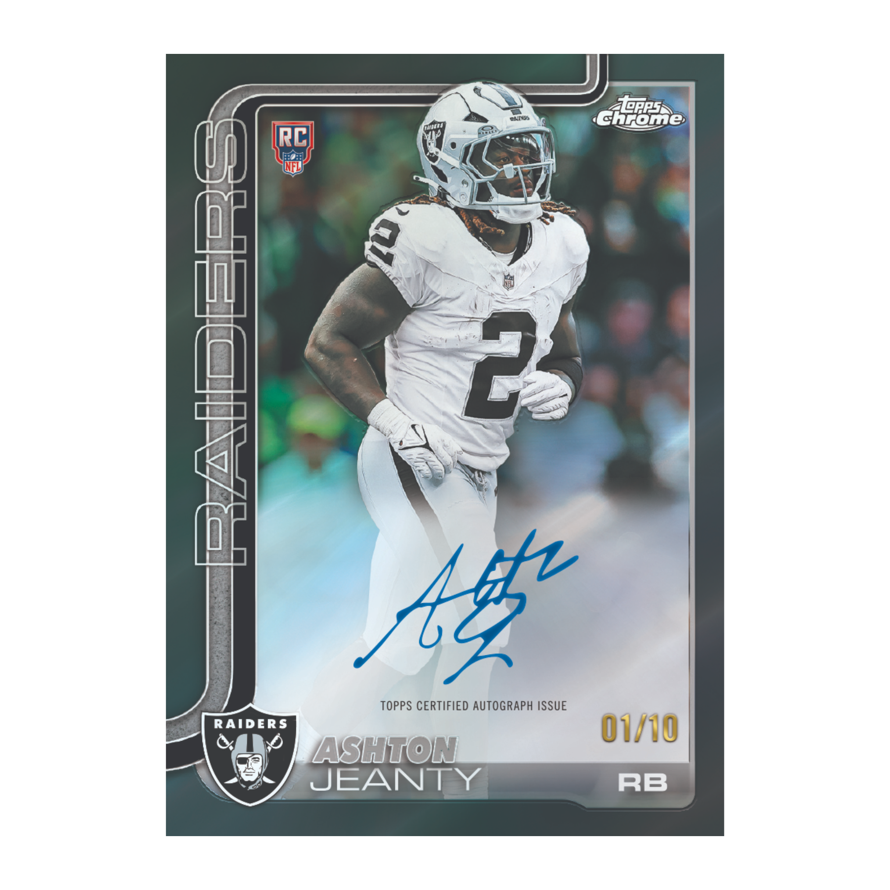 2025 Topps Chrome Football Hobby Box