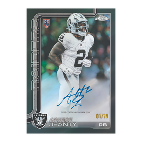 2025 Topps Chrome Football Hobby Box
