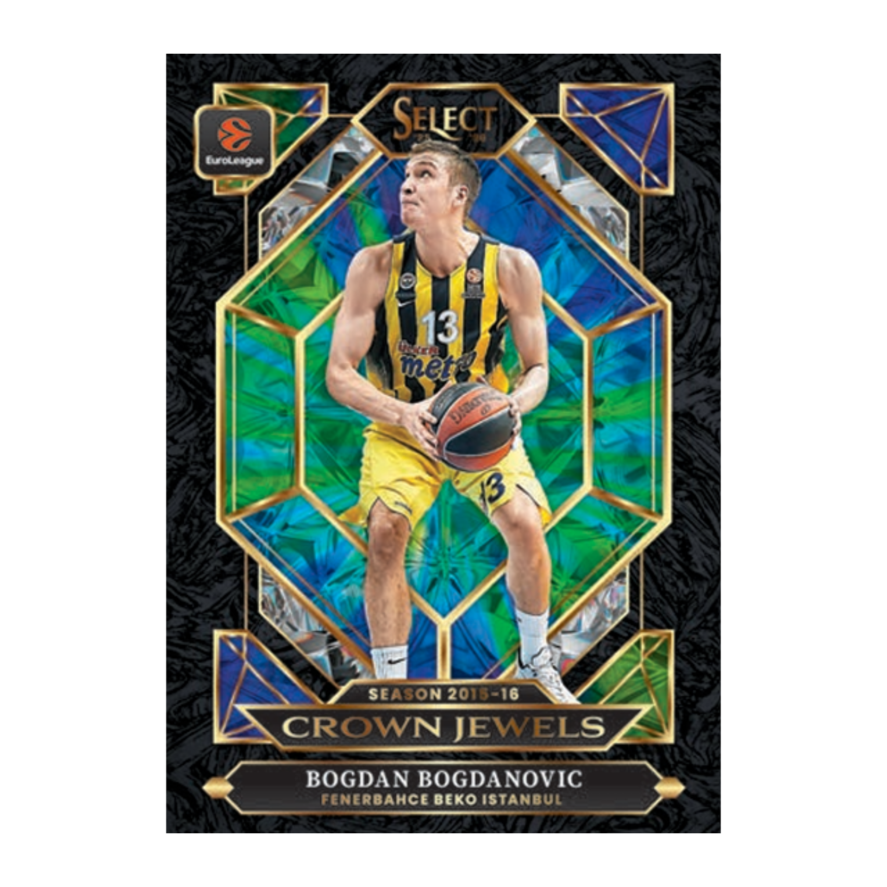 2025-26 Panini Select EuroLeague Basketball Hobby Mega Box