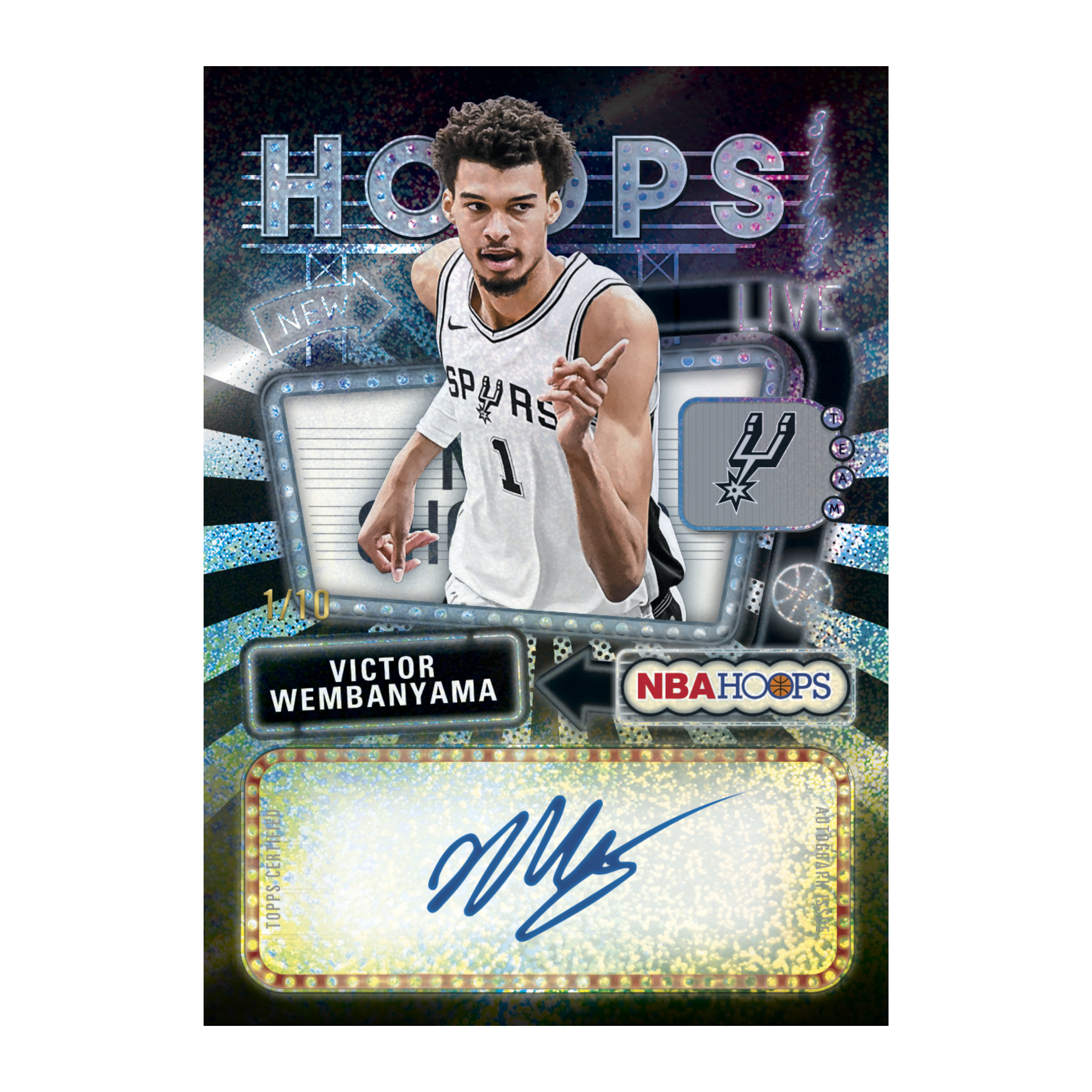 2025-26 Topps NBA Hoops Basketball Jumbo Box