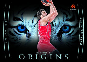 2025-26 Panini Euroleague Origins Basketball Hobby Box