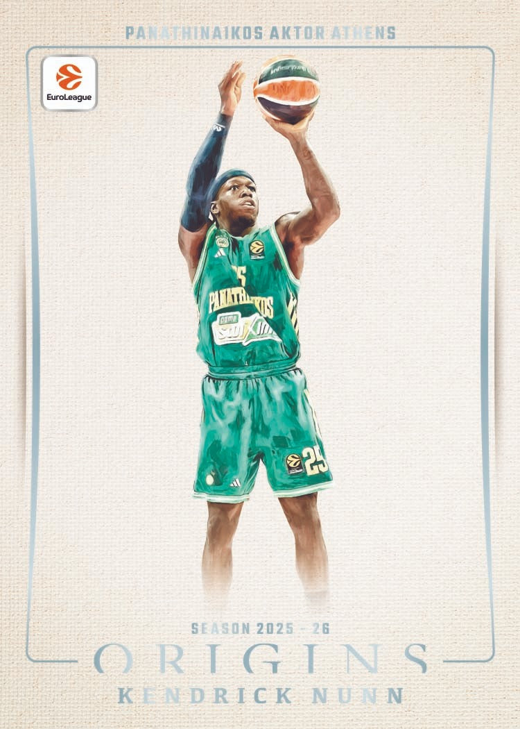 2025-26 Panini Euroleague Origins Basketball Hobby Box
