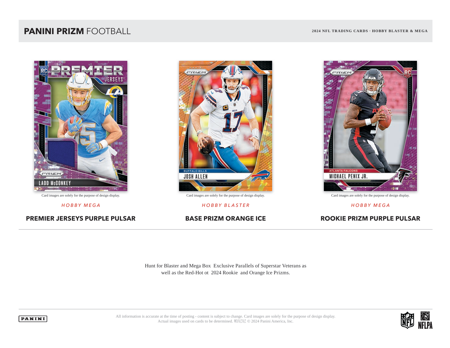 2024 Panini Prizm Football Hobby Blaster Box