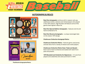 2024 Topps Heritage High Number Baseball Hobby Box