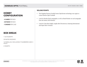 2024 Panini Donruss Optic Football Hobby Box