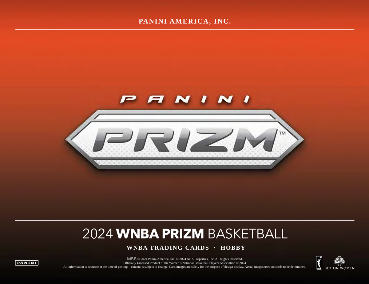 2024 Panini Prizm WNBA Basketball Hobby Box