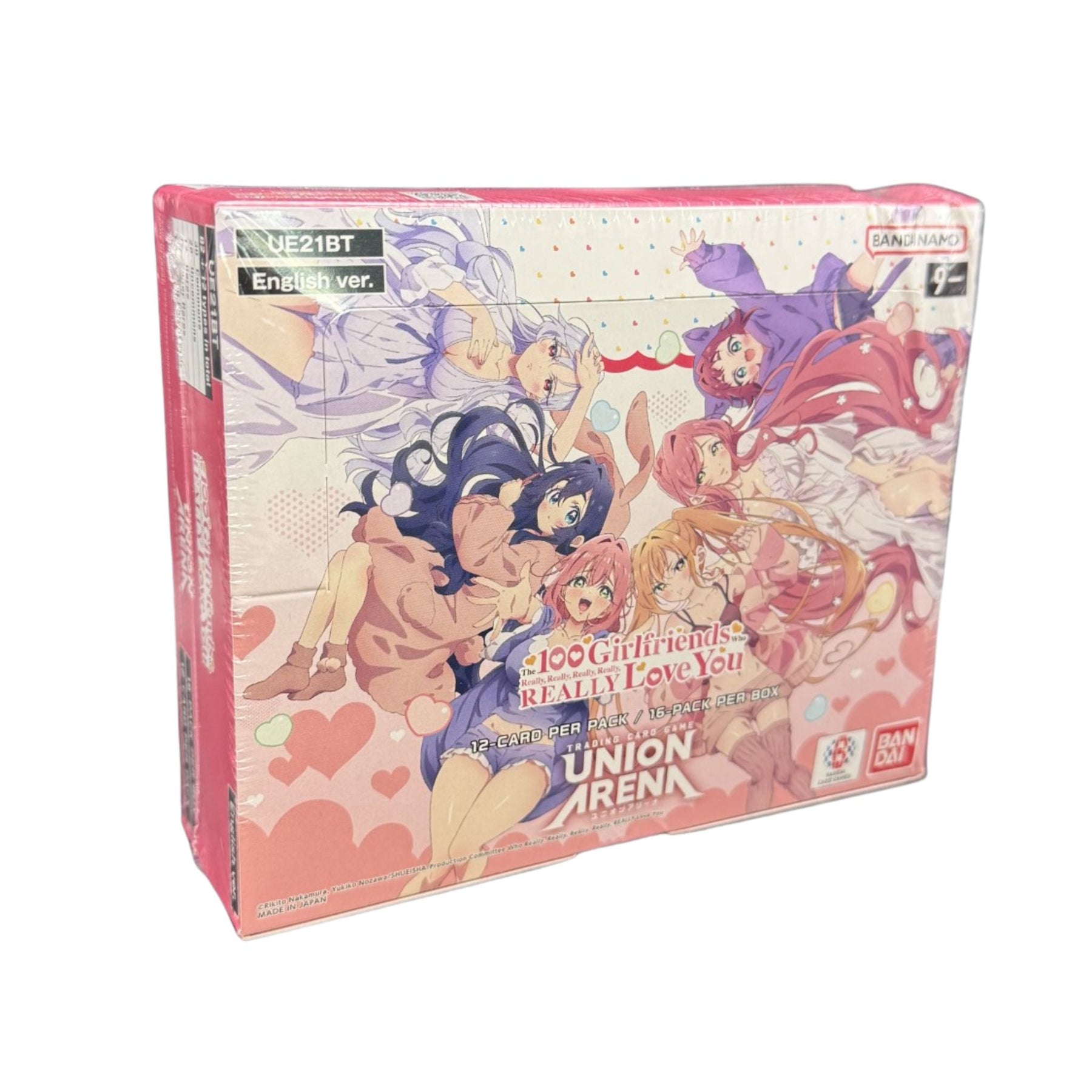 Union Arena The 100 Girlfriends Who Really, Really, Really Love You Booster Box